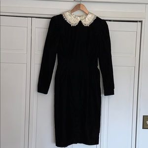 Vintage velour dress